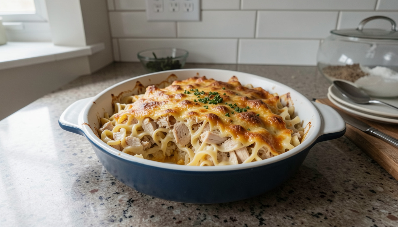 Gratin de Poulet aux Nouilles et Légumes (recette et conseils)