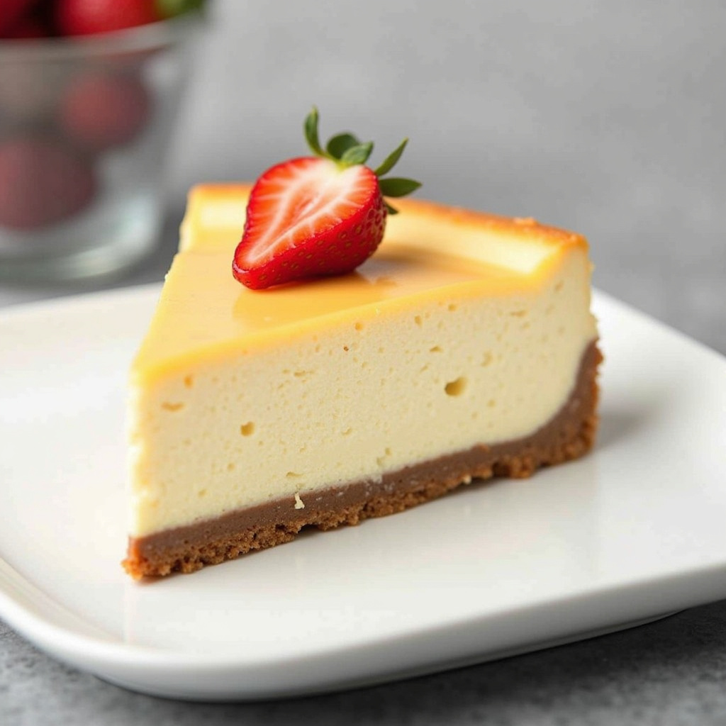 Classic Creamy Baked Cheesecake with Graham Cracker Crust (recipe and tips)