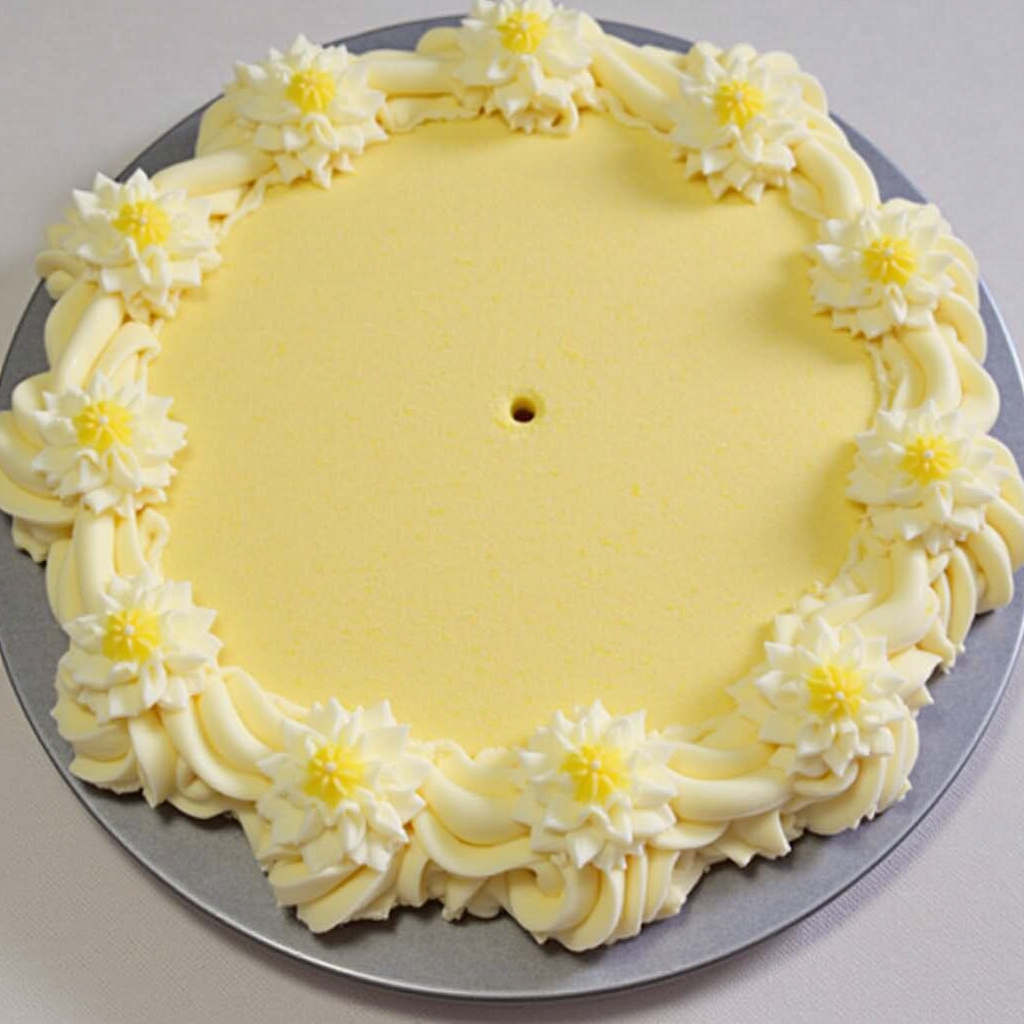 Fondant Flower Sponge Cake (recipe and tips)