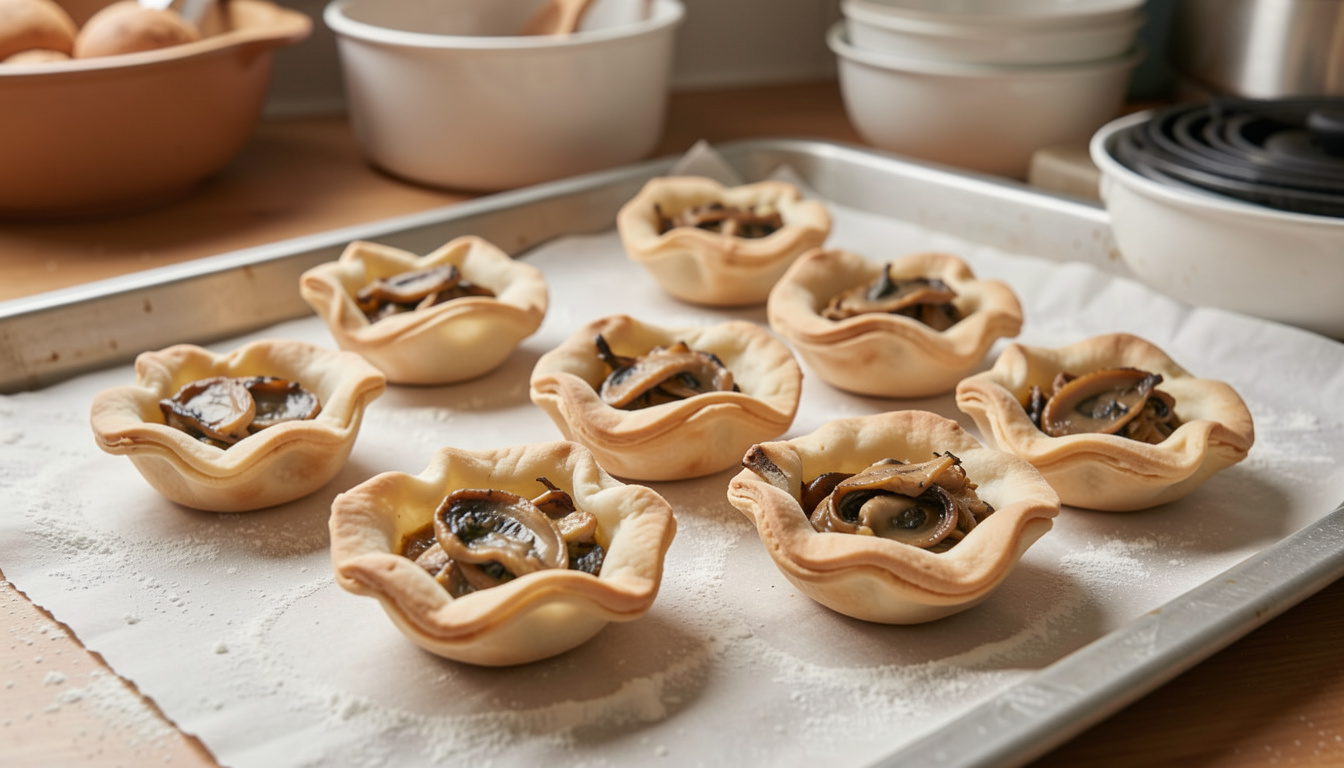 Delicate Puff Pastry Shells with Savory Oyster Filling (recipe and tips)