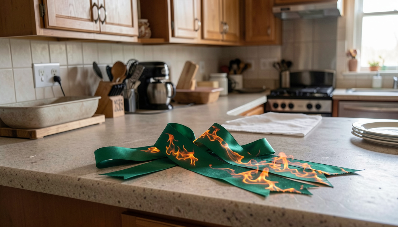 Emerald Ribbons with Fiery Accents (recipe and tips)