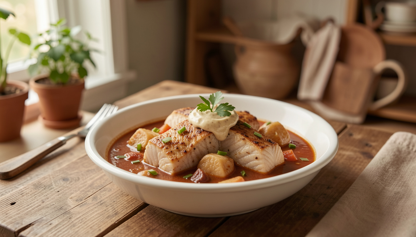 Sylt Fish Ragou Ragoût de Poisson à l'Aïoli Chipotle (recette et conseils)