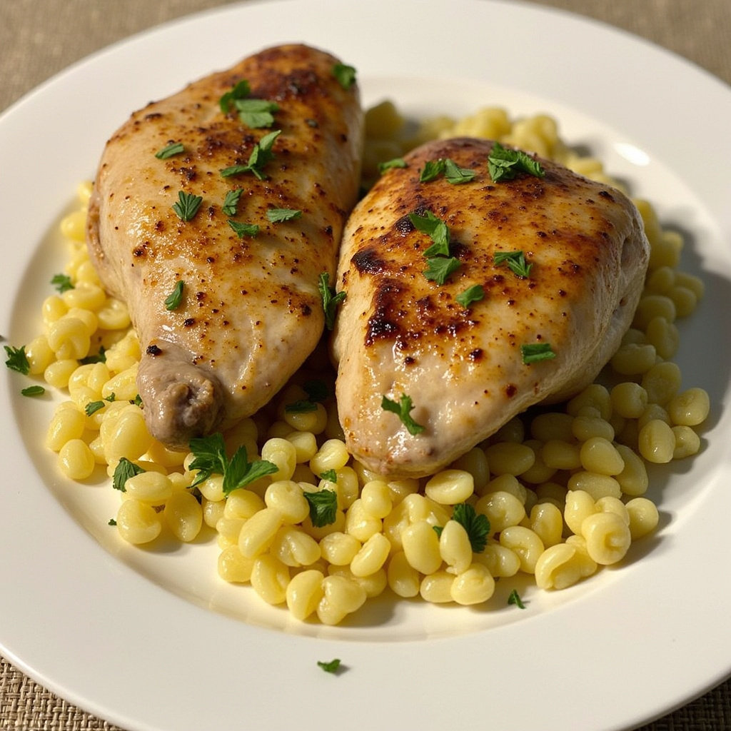 Roasted Herb-Infused Chicken with Lemon Wine Sauce (recipe and tips)
