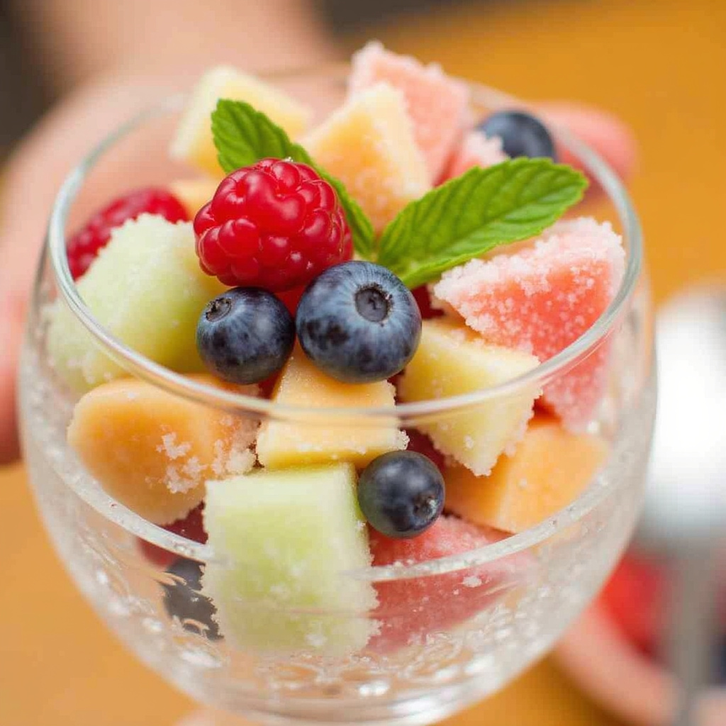 Frozen Fruit Salad (recipe and tips)