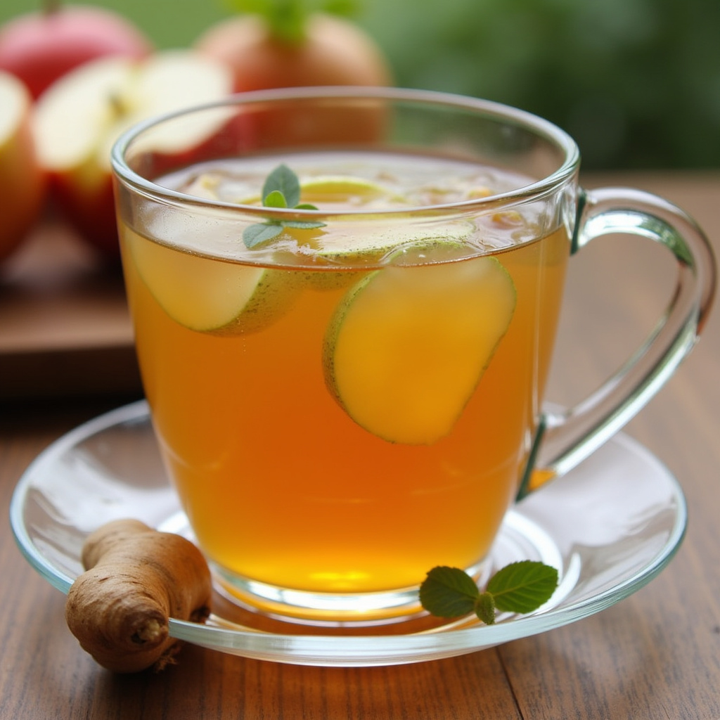 Thé au Gingembre et au Vinaigre de Cidre de Pomme (recette et conseils) — free download