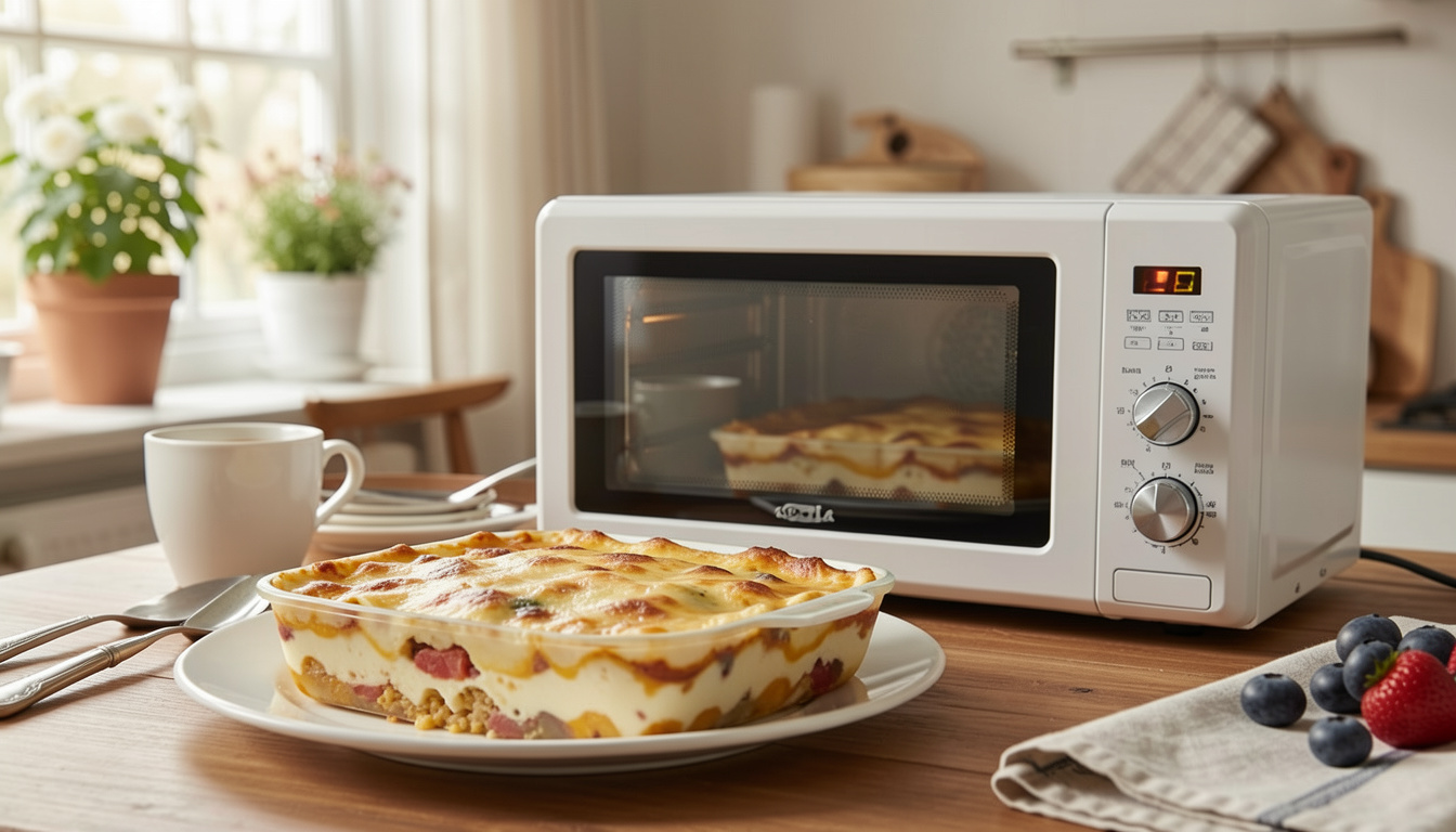 Microwave Layered Dinner (recipe and tips)