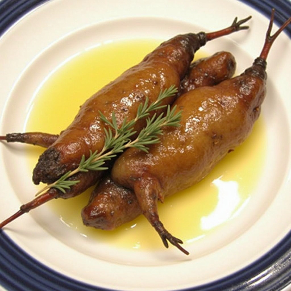 Roasted Partridges in Creamy Orange Vermouth Sauce (recipe and tips)