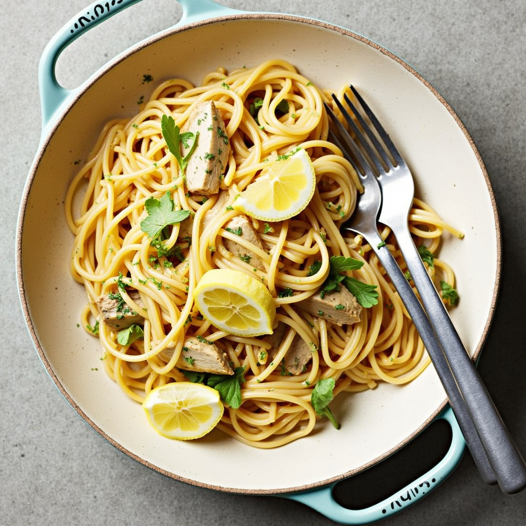 Zesty Herb and Chicken Fusilli (recipe and tips)