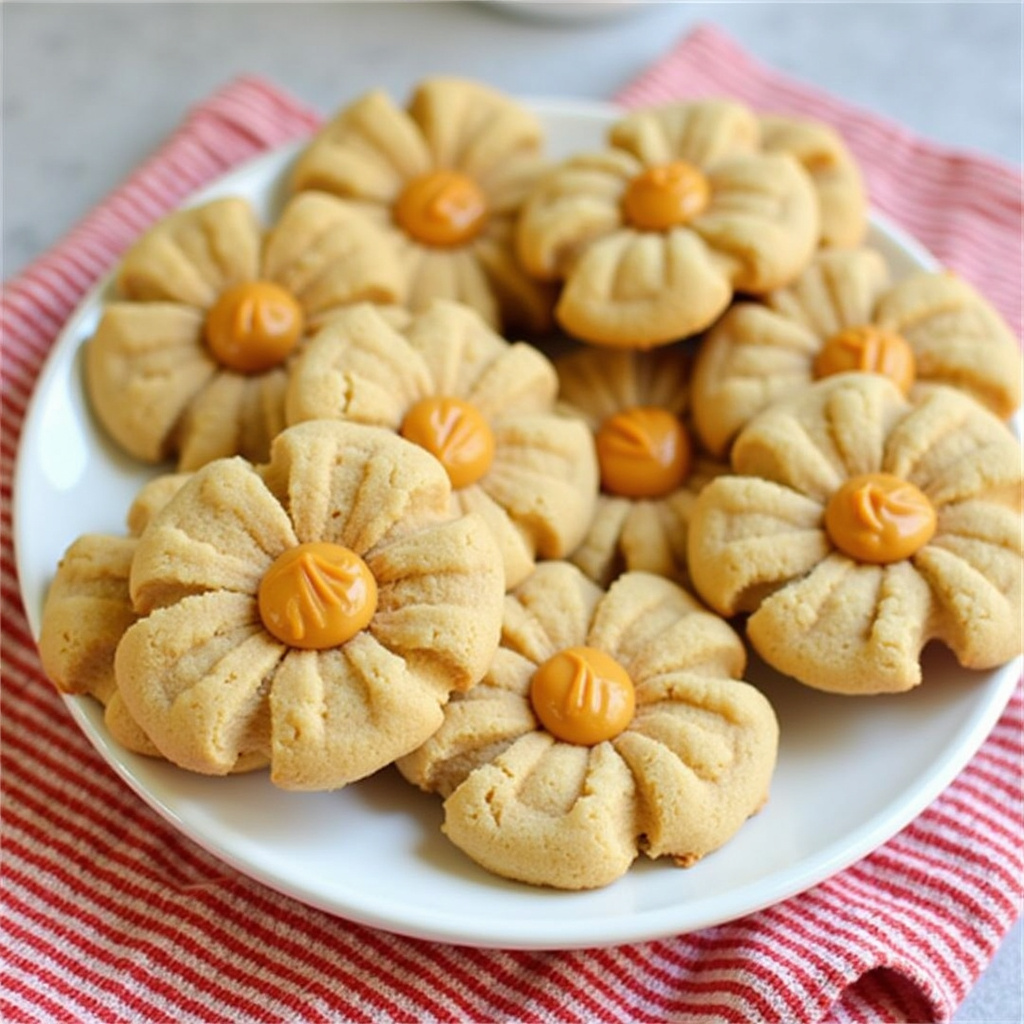 Pindakaas Bloesem Koekjes