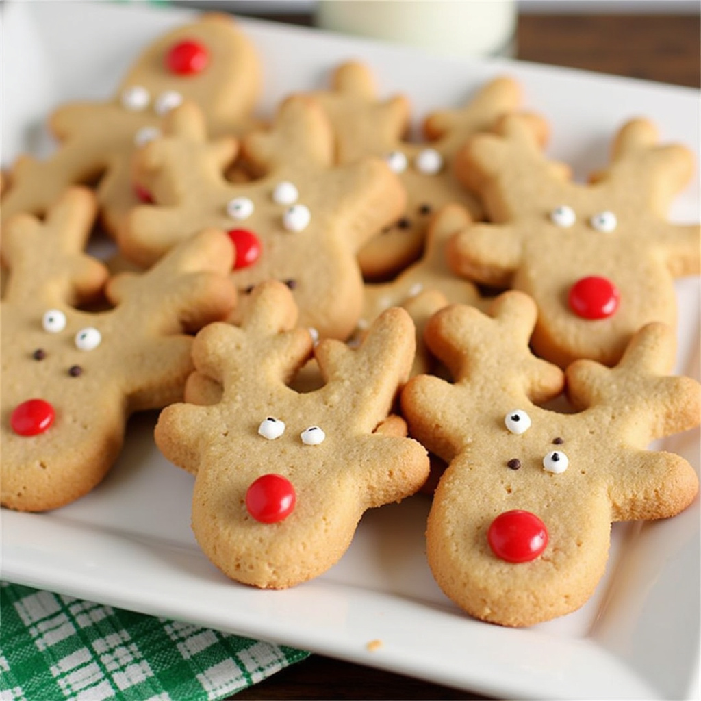 Peanut Butter Rudolph Reindeer Cookies (recipe and tips)