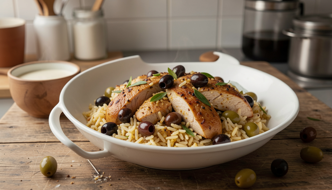Olive Chicken Rice Savory Chicken and Rice with Olives (recipe and tips)