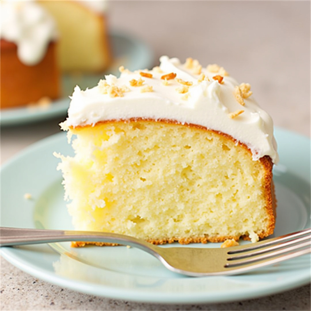Sour Cream Coconut Cake (recipe and tips)