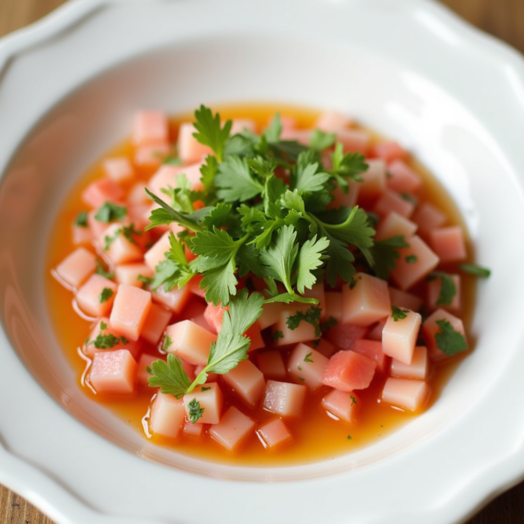 Fresh Citrus Fish Ceviche with Watermelon and Cucumber (recipe and tips)