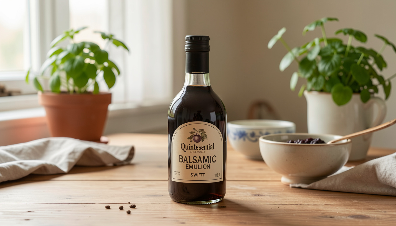 The Quintessential Balsamic Emulsion (recipe and tips)