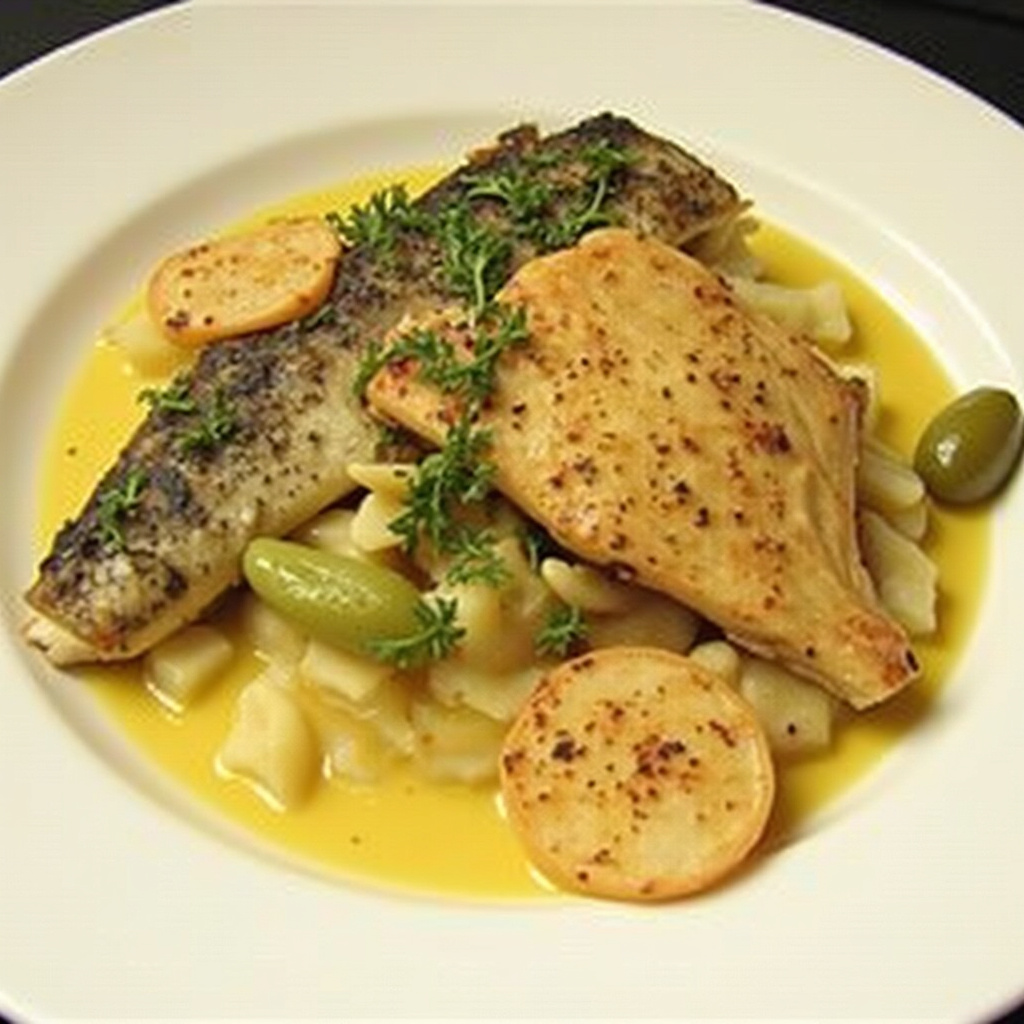 Savory Roux Pan-Seared Rainbow Trout in Savory Vegetable Roux (recipe and tips)