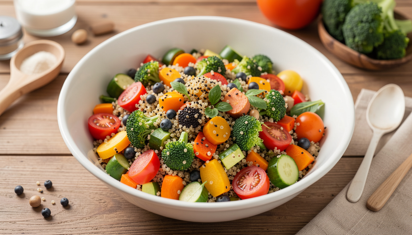 Vegetable Quints Vibrant Quinoa and Summer Vegetable Medley (recipe and tips)