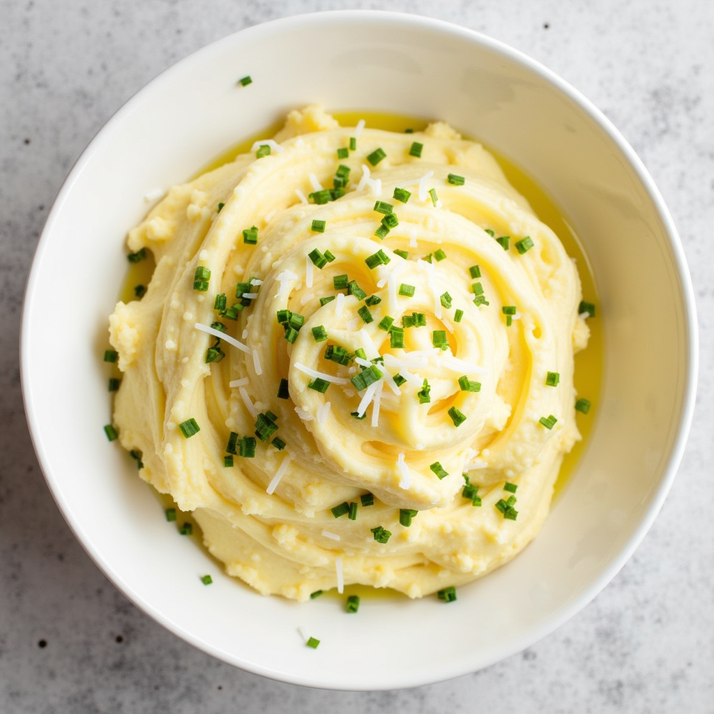 Whipped Potatoes With Parmesan & Asiago Cheese (recipe and tips)